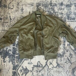 Pacsun Olive Green Bomber Jacket size XL